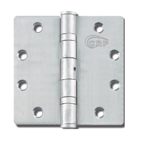 Cal-Royal 4-1/2 x 4-1/2 Full Mortise, Standard Weight, Two Ball Bearings, US32D Satin Stainless Steel, BB31-32DNRP - main